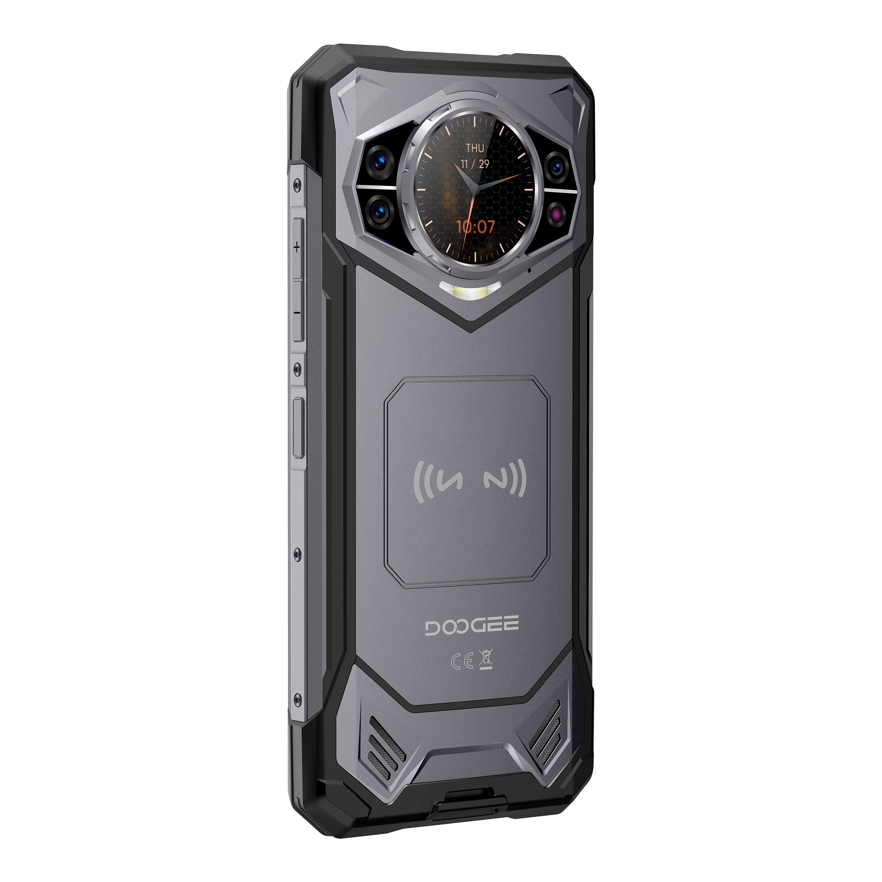 DOOGEE S200 5G - Smartphone Robuste Écran Arrière 1,32', 10100mAh, 12GO + 256GO,Android 14, 6,72" FHD+ 120 Hz