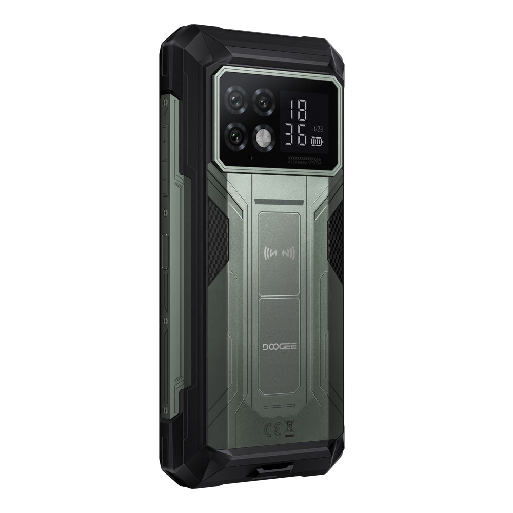 Doogee S200 Max - Smartphone Robuste 5G avec lampe camping 120LM, 22 000 mAh, 16Go+512 Go, Écran 6,72" FHD+, 1,32" OLED arrière