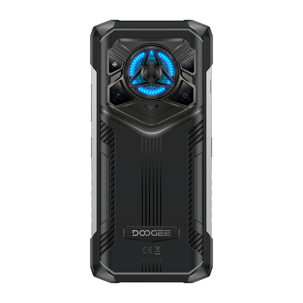 Doogee Blade 20 Play - Téléphone Robuste avec Haut-Parleur Thunder 125dB, Caméra Vision Nocturne Lumineuse, Android 15