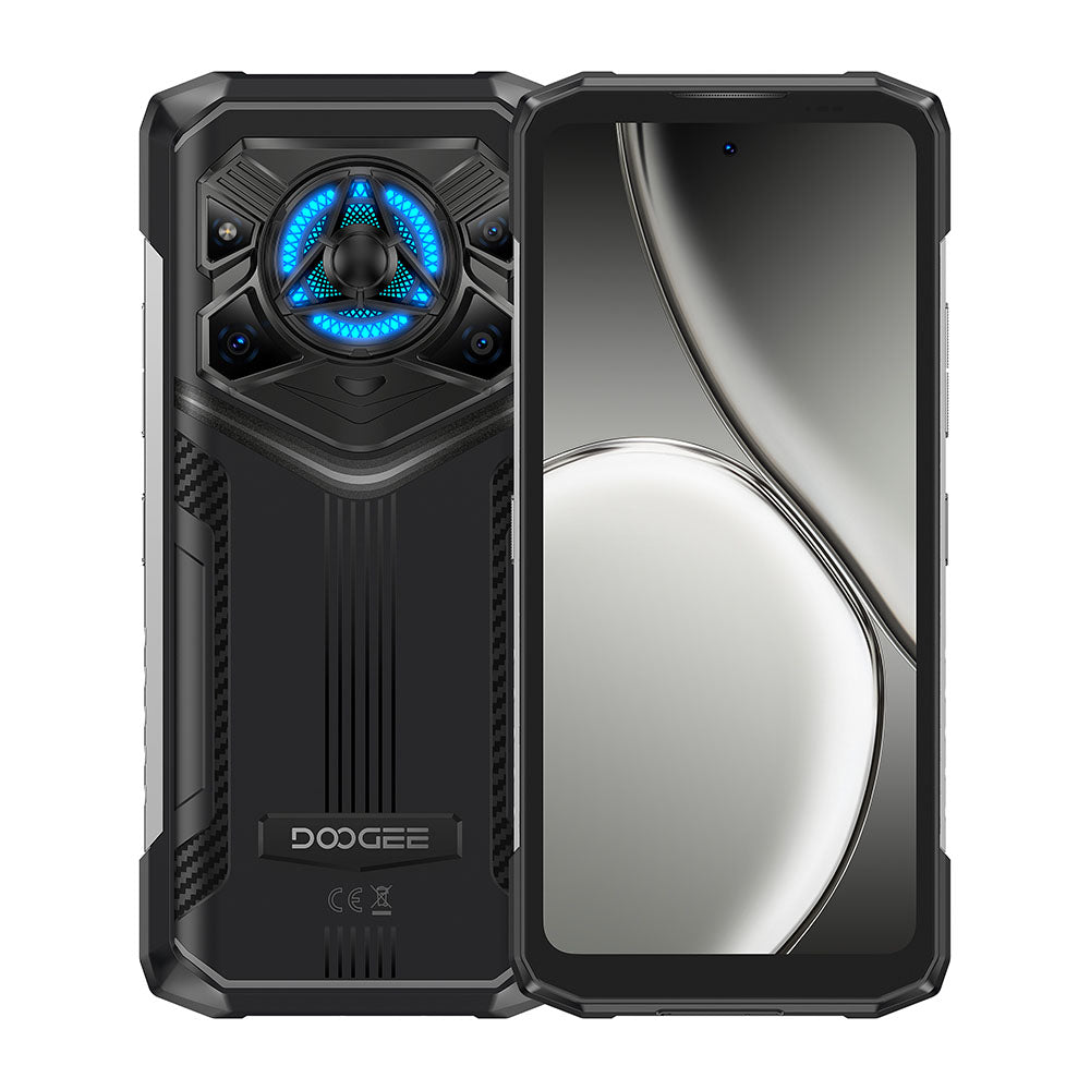 Doogee Blade 20 Play - Téléphone Robuste avec Haut-Parleur Thunder 125dB, Caméra Vision Nocturne Lumineuse, Android 15