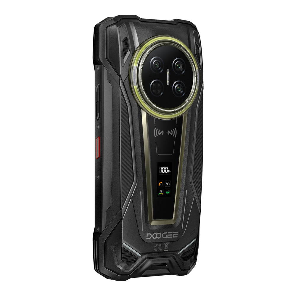 Doogee V Max 2 - Smartphone Robuste 5G 22000mAh avec Charge 120W, Lampe Camping 1000LM & Double Écran