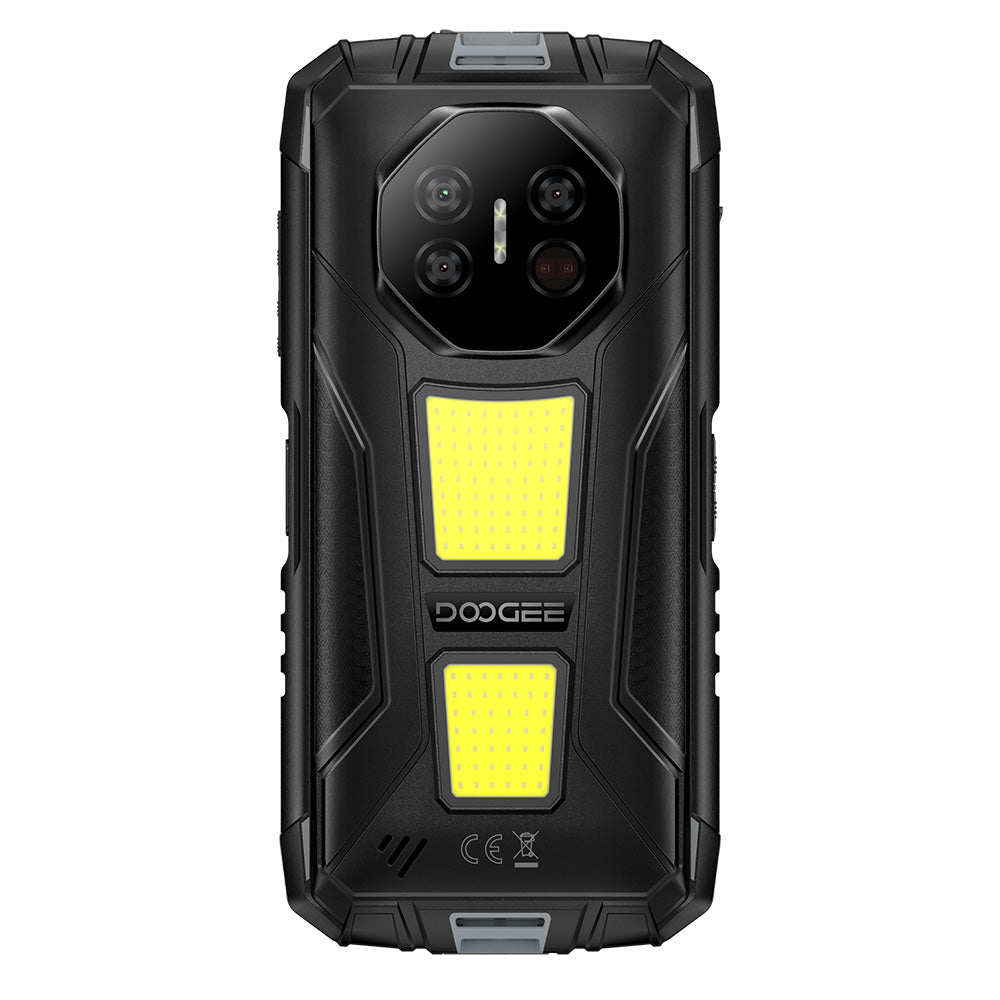 Doogee Fire 3 Max - Smartphone Robuste 5.5" HD+, 8 Go + 256Go, Batterie 8350 mAh, Lampes de camping 1200 lm, Android 15