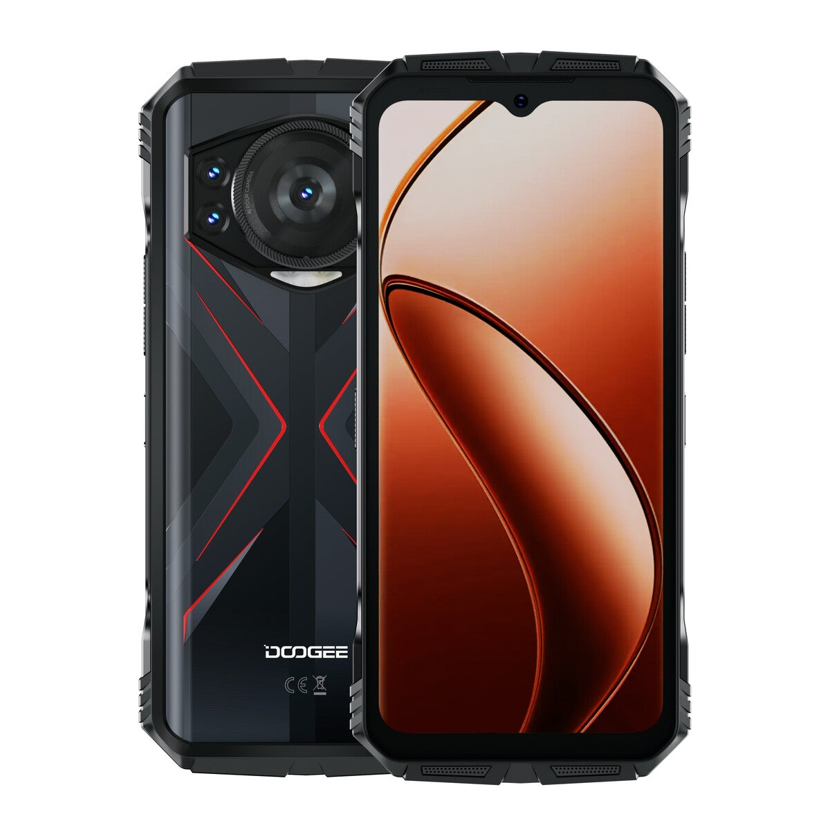 Doogee S118 - 6.58'' IPS FHD+ Robuste Smartphone Batterie Longue Durée 10800mAh, Nouveauté 2024, 8GO + 512GO, Andriod 14