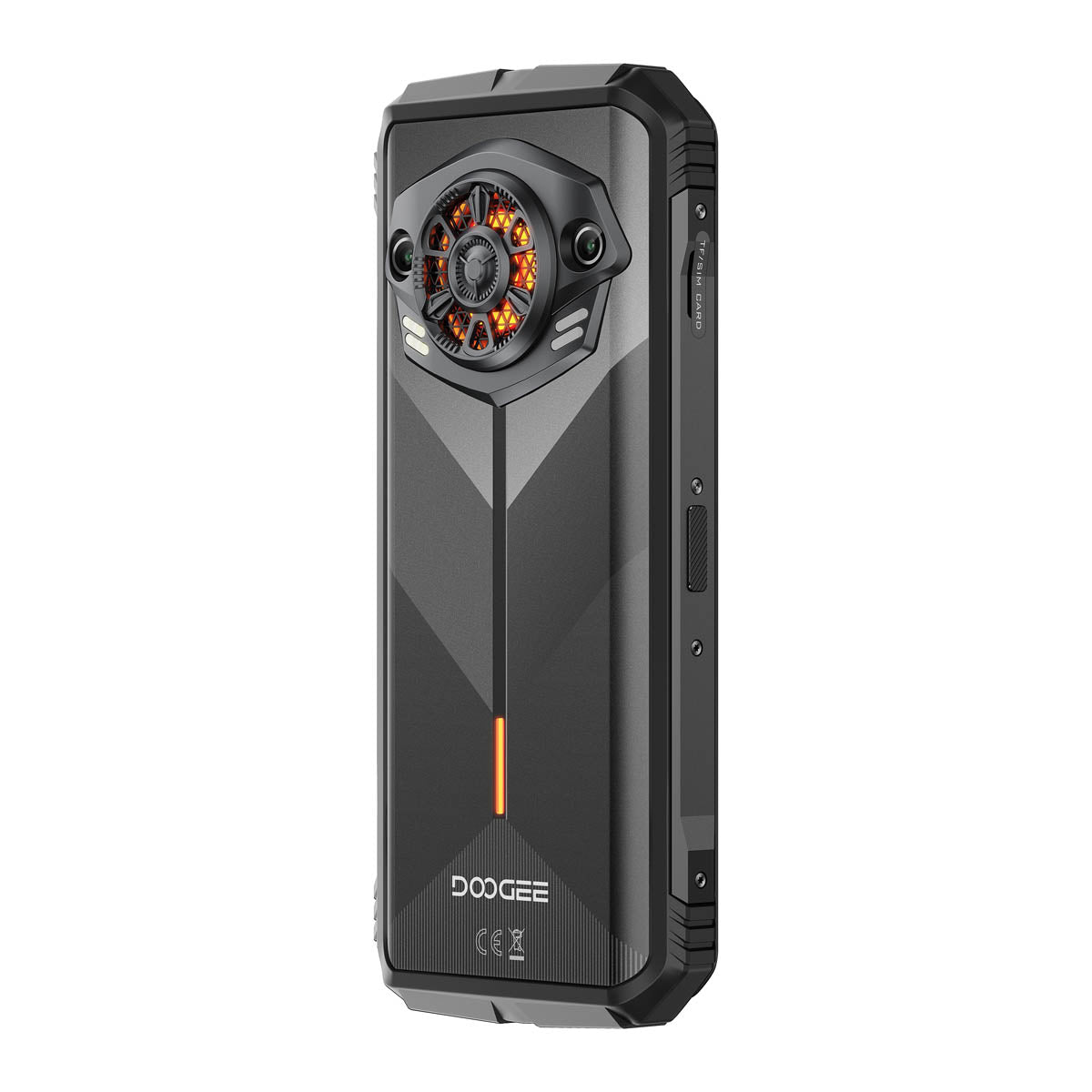 Doogee S Punk - 6.58'' IPS FHD+ Robuste Smartphone Batterie Longue Durée 10800mAh, 102.5db Haut-parleur, 6GO + 256GO, Andriod 14