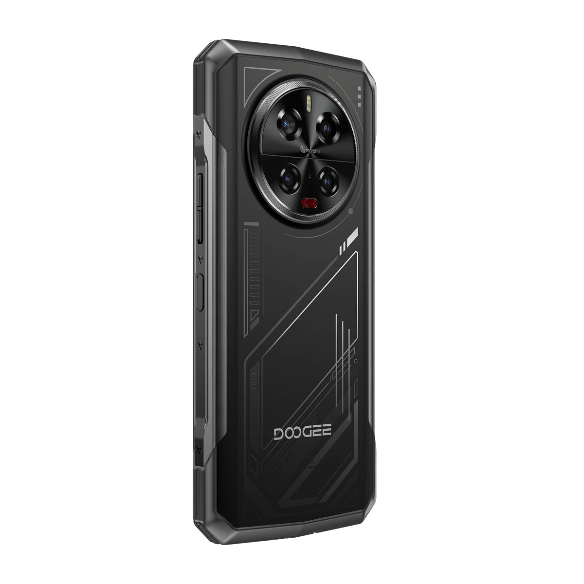 Doogee V40 - Téléphone Ultra Résistant 4G, Morpho Appareil photo, Grosse Batterie 8680mAh , 12GO RAM 512GO ROM, Android 14