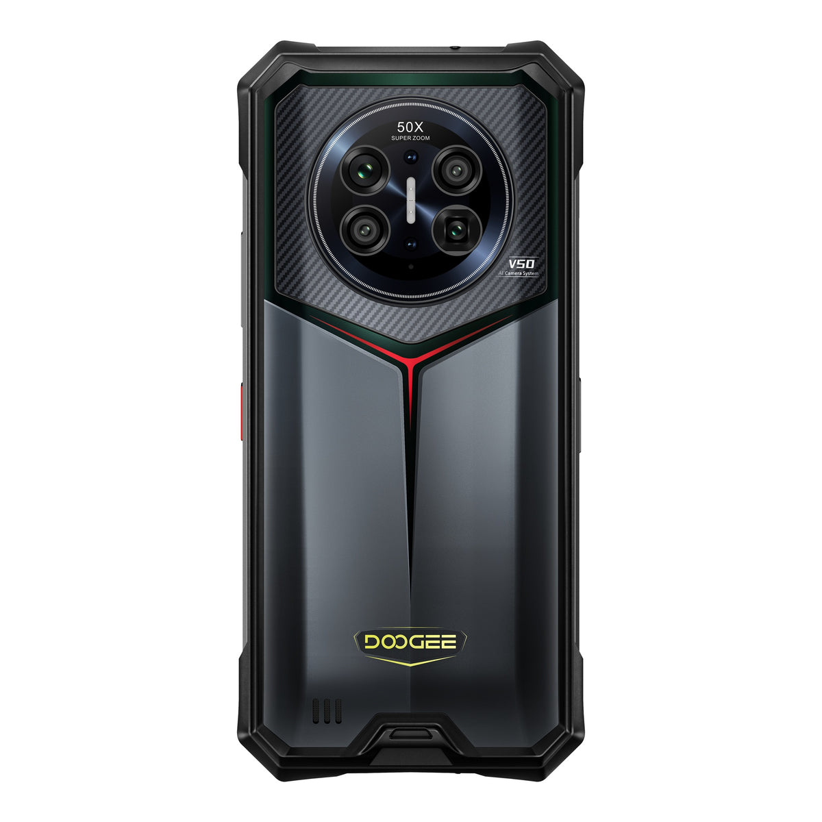 Doogee V50 – Smartphone Durci 5G, Batterie 11 000 mAh, Charge Rapide 66W, Dimensity 8300 et Caméra Principale 200MP