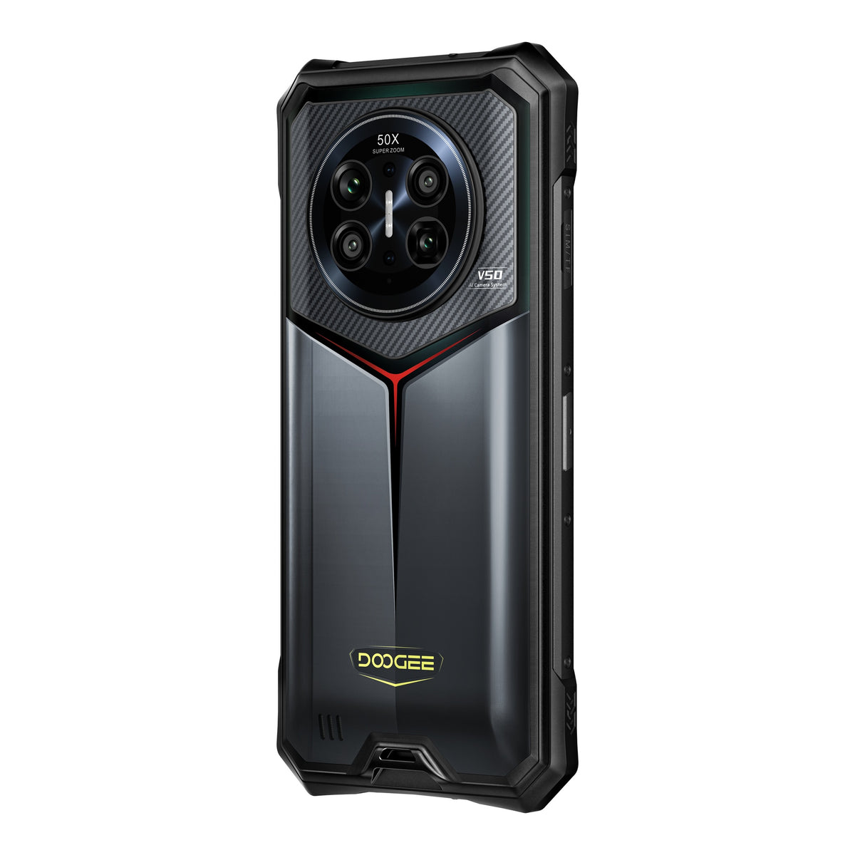 Doogee V50 – Smartphone Durci 5G, Batterie 11 000 mAh, Charge Rapide 66W, Dimensity 8300 et Caméra Principale 200MP