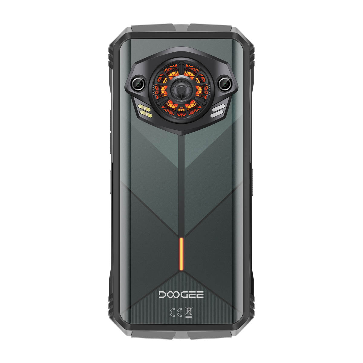 Doogee S Punk - 6.58'' IPS FHD+ Robuste Smartphone Batterie Longue Durée 10800mAh, 102.5db Haut-parleur, 6GO + 256GO, Andriod 14