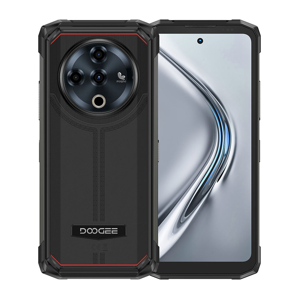 DOOGEE Fire 6 Power - Robuste Smartphone 15500mAh, 6GO + 256GO, 50MP, Android 14