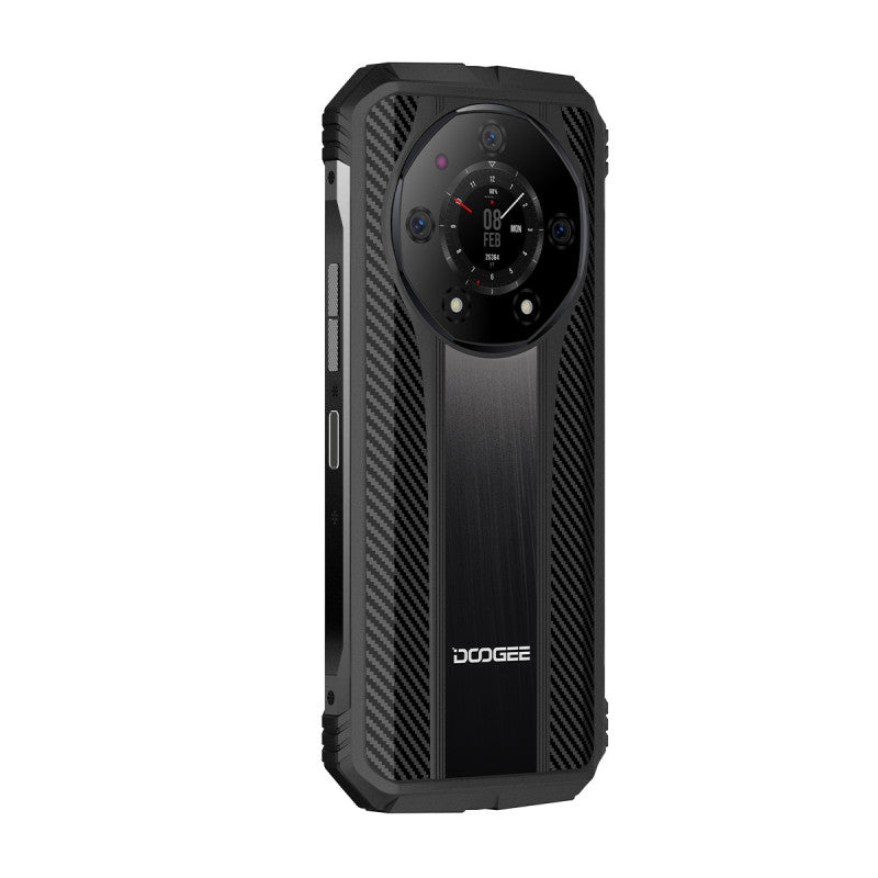 Doogee S110 - Telephone Robuste, 12Go+256Go, Écran 6.58'' FHD+ 120 hz IPS, Android 13, Batterie Li-Po 10 800 mAh, 50MP Caméra, Charge rapide 66W, Empreinte digitale