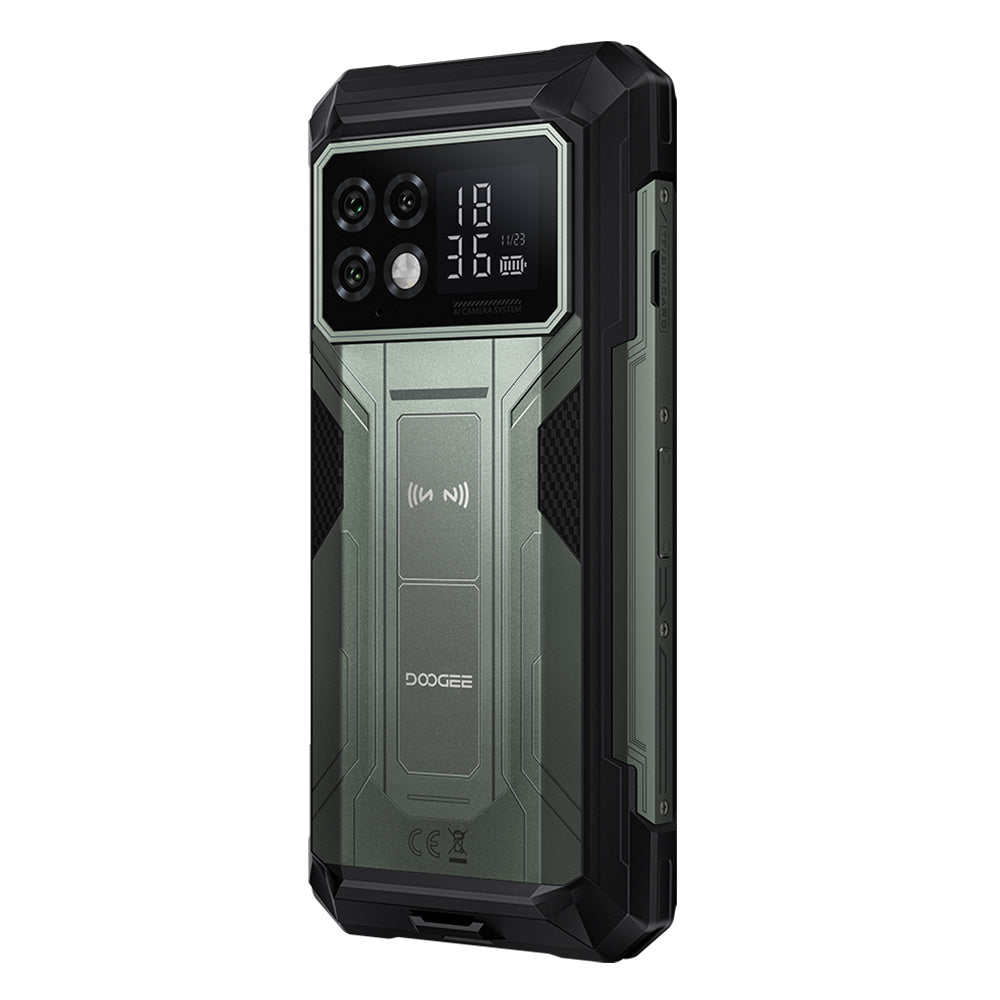 Doogee S200 Max - Smartphone Robuste 5G avec lampe camping 120LM, 22 000 mAh, 16Go+512 Go, Écran 6,72" FHD+, 1,32" OLED arrière