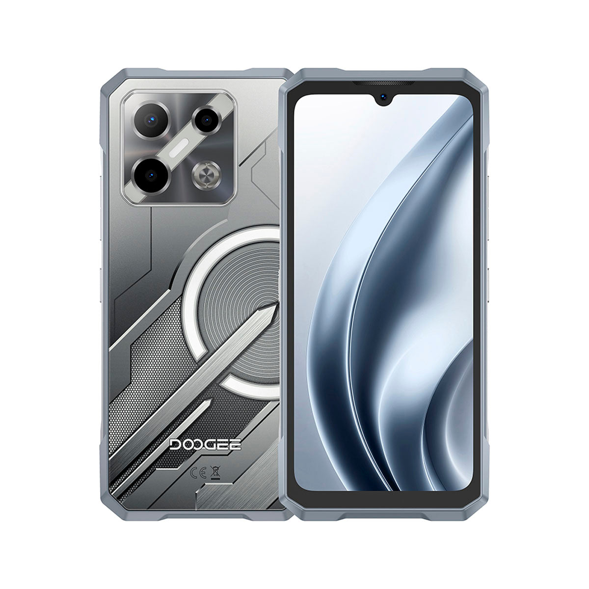 Blade GT Play - Smartphone Robuste 5G 6,72" FHD+ 120 Hz, 8 Go RAM + 256 Go Stockage, Batterie 5800 mAh, Caméra 50 MP, IP68/IP69K, Android 14, NFC