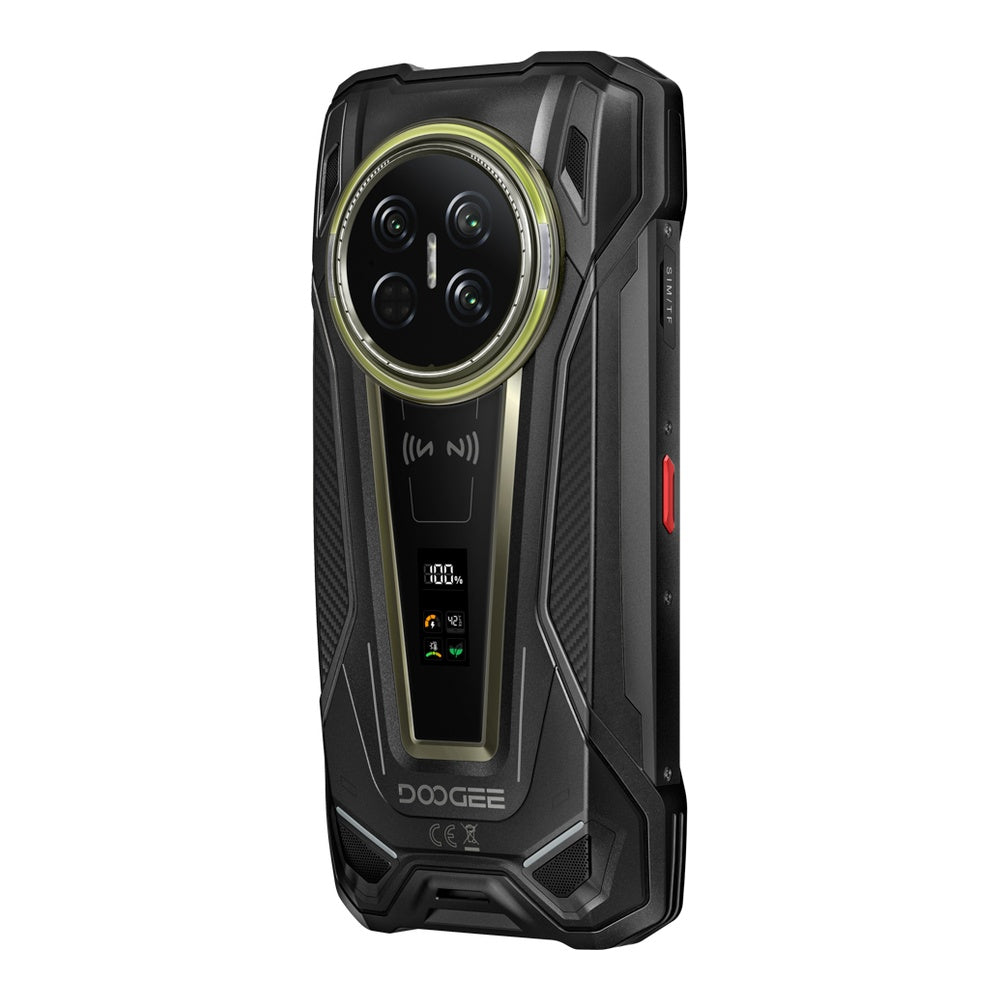 Doogee V Max 2 - Smartphone Robuste 5G 22000mAh avec Charge 120W, Lampe Camping 1000LM & Double Écran