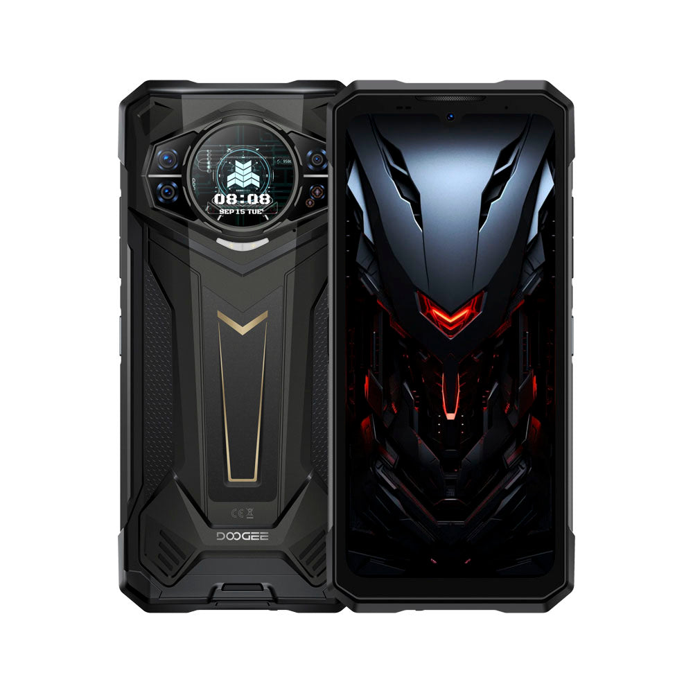 Doogee S200 Plus - Smartphone Robuste 5G, 10 100 mAh, caméra 100 MP, 16Go+512 Go, écran AMOLED arrière