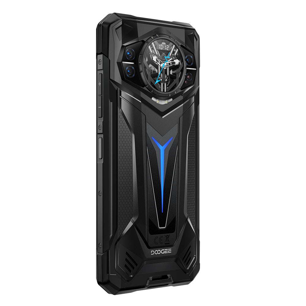 Doogee S200 Ultra - Smartphone Robuste 5G, 11 000 mAh, 12Go+512 Go, écran 1.32" AMOLED arrière