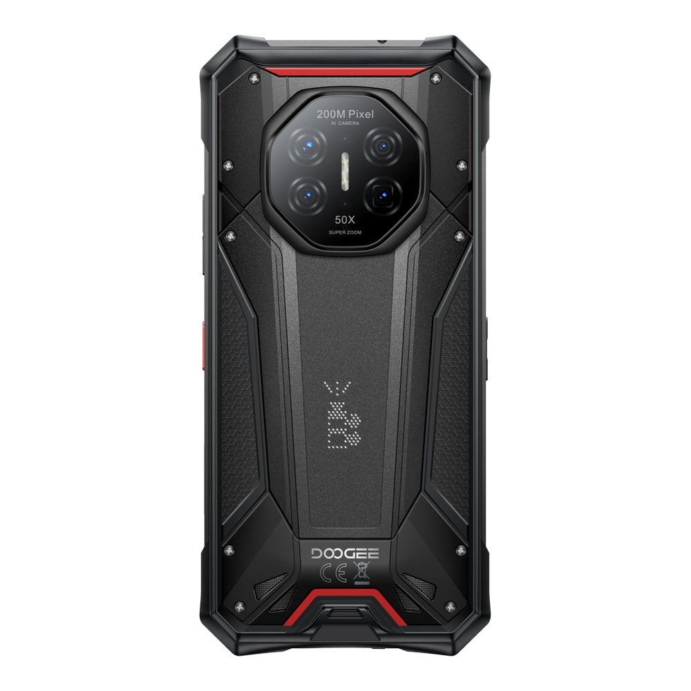 Doogee S300 Pro - — Smartphone Robuste 5G avec Téléobjectif 3x, Zoom 50x, Quadruple Caméra 200MP, Affichage Mini-LED Arrière & 16Go+512Go