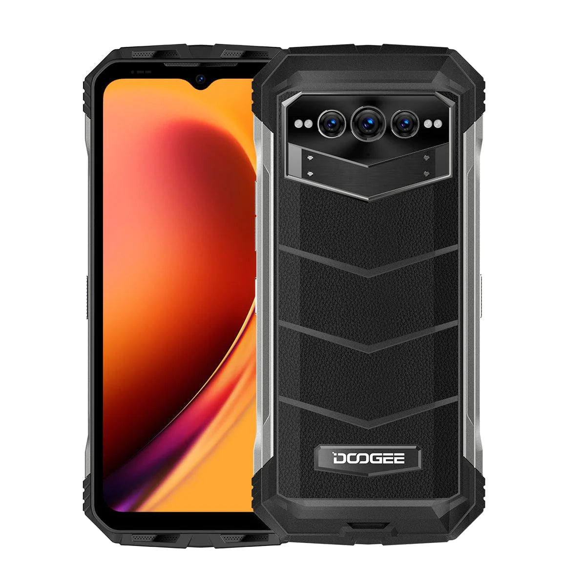 Doogee V Max - Téléphone Doogee 5G, 22000mAh Batterie, RAM 12Go ROM 256Go, 108MP Triple AI Caméra(20MP Vision Nocturne), Android 12