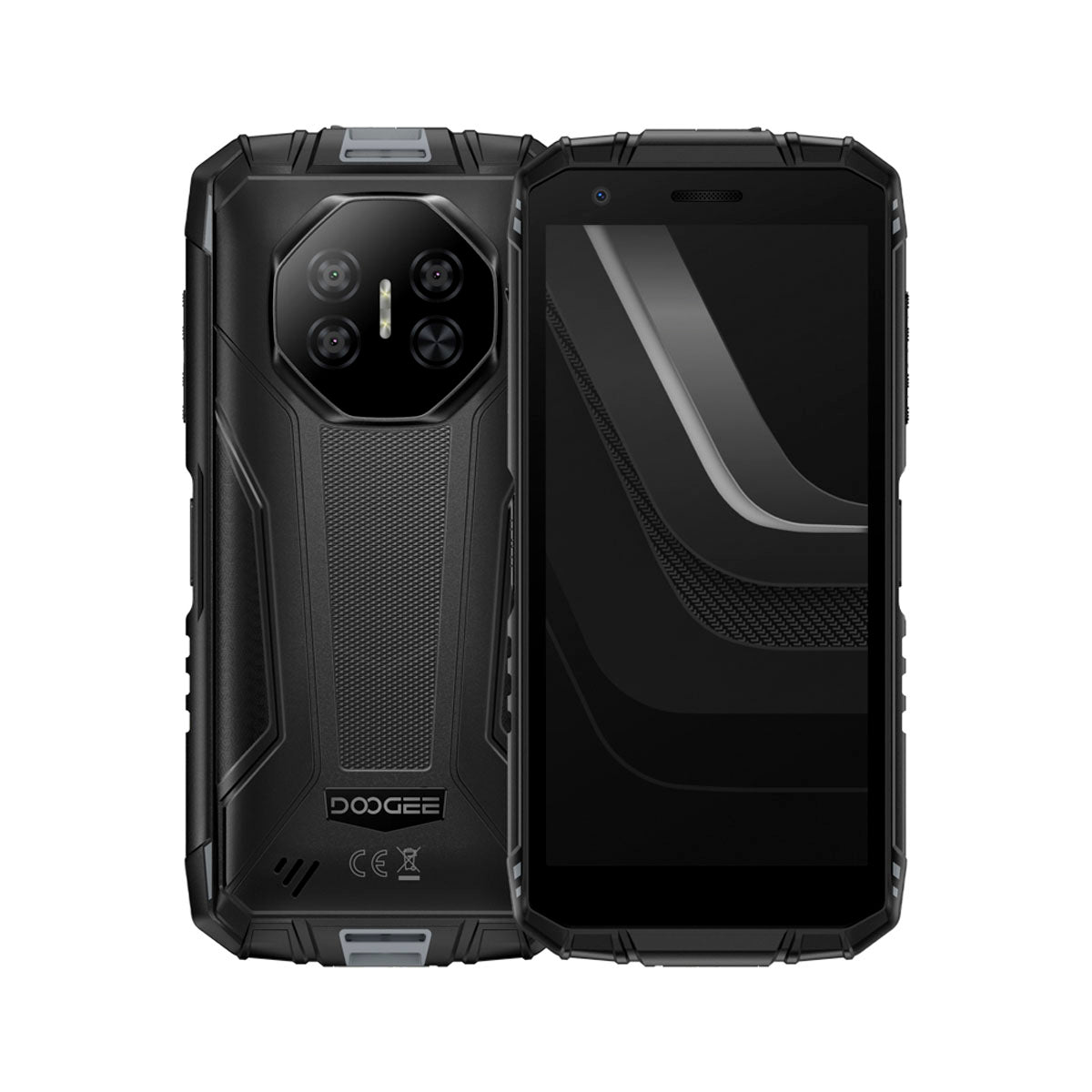 Fire 3 Pro - Smartphone Robuste 5.5" HD+, 4 Go RAM + 128 Go Stockage, Batterie 8350 mAh, Android 15