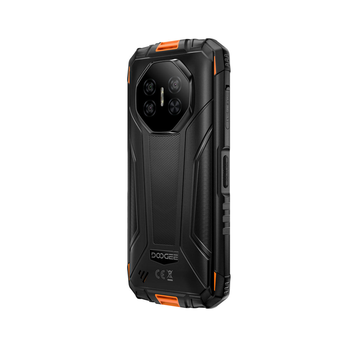 Smartphone Robuste DOOGEE Fire 3 Pro - Compact 5,5", IP68, Batterie 8350 MAh, 128 Go, Android 15, Couleur Orange - 2