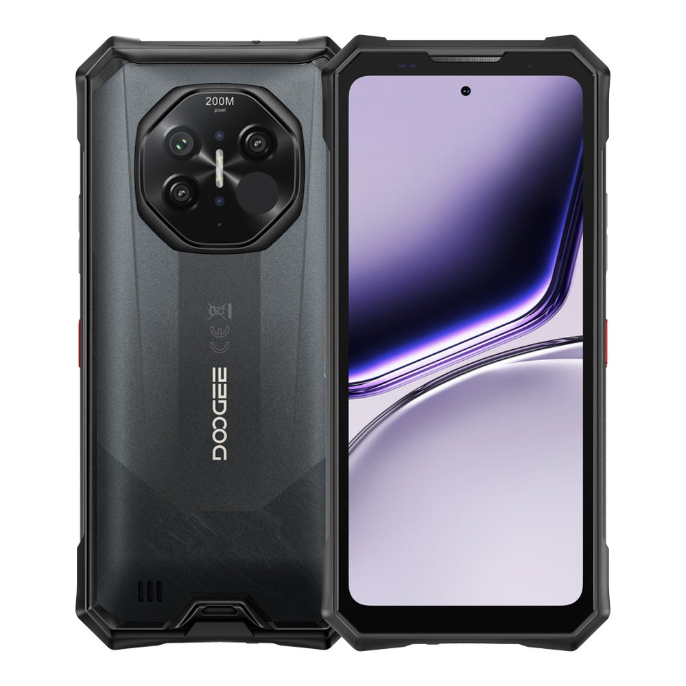 Doogee S300 Plus Thermal - Smartphone Robuste 5G avec Caméra Thermique InfiRay & Vision Nocturne 64MP